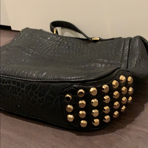 Michael by Michael Kors Black Leather stud purse - Picture 4 of 5